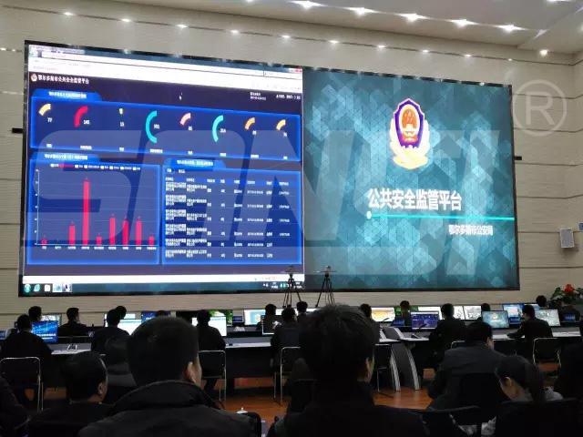 清LED大屏三思显示龙8国际唯一室内高(图1)