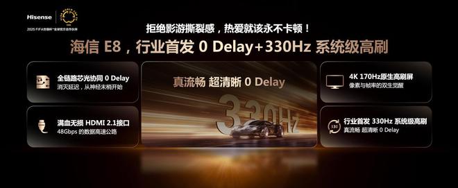 画质五大首发科技重塑影游旗舰新标准海信电视E8Q Pro发布：巅峰(图6)