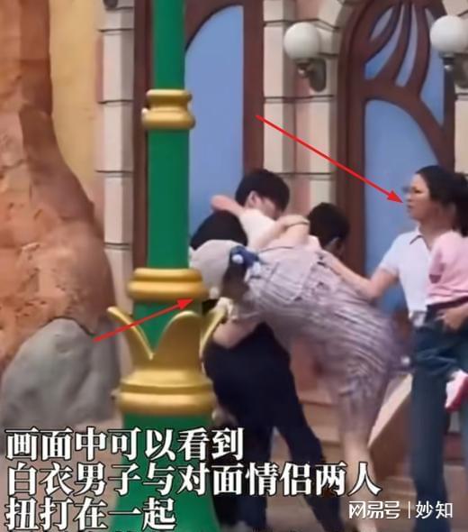 者爆细节原因披露警方通报来了上海迪士尼情侣打架后续：目击(图14)